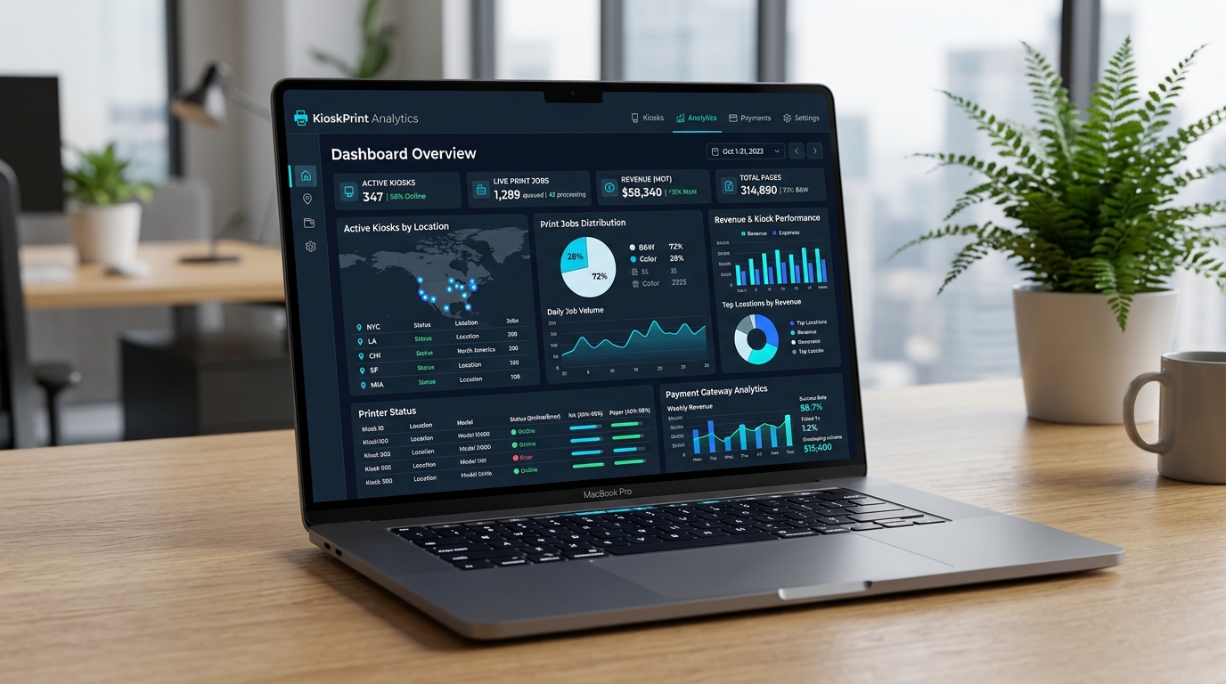 Multi-Location SaaS Admin Dashboard & Telemetry