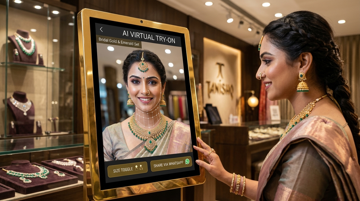 AR 468-Point Facial & Neck Jewellery Tracking